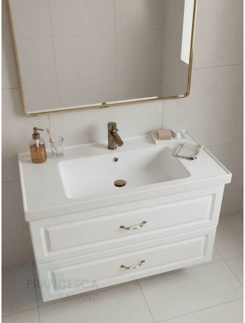 Тумба с раковиной Francesca Империя 90 подвесная