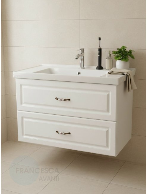 Тумба с раковиной Francesca Империя 90 подвесная