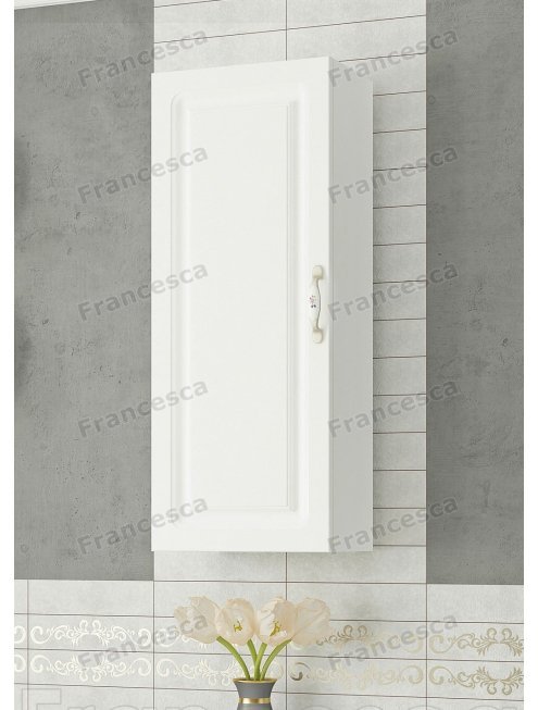 Шкаф навесной Francesca Империя 30 белый (универсальный)