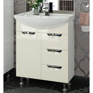 Тумба с раковиной Francesca Виктория 70 бежевый