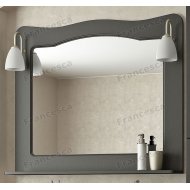 Зеркало Francesca Империя 100 венге полотно (со светильниками)