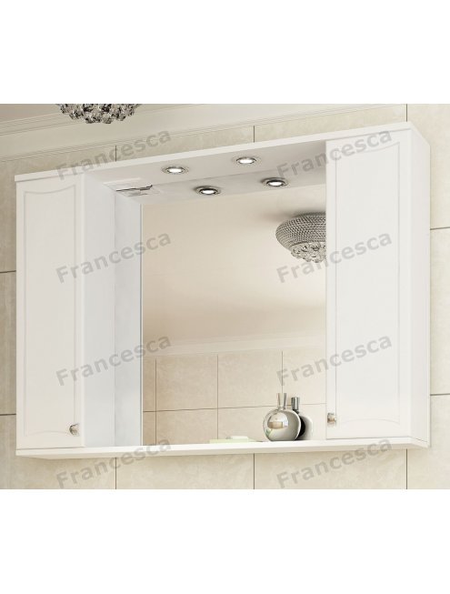 Шкаф-зеркало Francesca Венеция 105 (100 см)