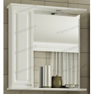Шкаф-зеркало Francesca Империя 75 белый
